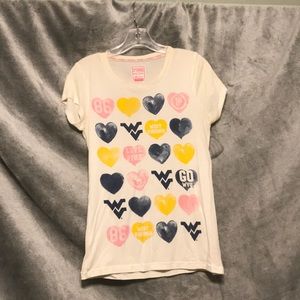 Victoria Secret PINK WVU Graphic T-Shirt